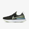 Nike React Infinity Run Flyknit Women's Road Running Shoes In Black,barely Volt,glacier Ice,white