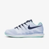 Nike Court Air Zoom Vapor X Womenâs Hard Court Tennis Shoe In Football Grey,tropical Twist,white,midnight Blue