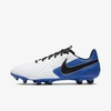 Nike Tiempo Legend 8 Academy Mg Multi-ground Soccer Cleat In White,hyper Royal,metallic Silver,black