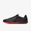 Nike Tiempo Legend 8 Pro Tf Artificial-turf Soccer Shoe In Black,chile Red,dark Smoke Grey