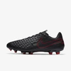 Nike Tiempo Legend 8 Academy Mg Multi-ground Soccer Cleat In Black,chile Red,dark Smoke Grey