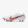 Nike Mercurial Vapor 13 Elite Fg Firm-ground Soccer Cleat (white) - Clearance Sale In White,hyper Jade,flash Crimson