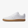 Nike Men's Court Vision Low Shoes In White,photon Dust,gum Light Brown,white
