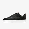 Nike Court Vision Low Shoe In Black,flash Crimson,green Strike,black