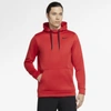 Nike Therma Men's Pullover Training Hoodie In Red
