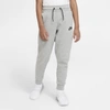 Nike Sportswear Tech Fleece Big Kids (boys') Pants In Grey