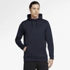 Nike Therma Men's Pullover Training Hoodie In Obsidian/black