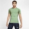 Nike Techknit Ultra Men's Running Top In Cucumber Calm,medium Khaki