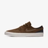 Nike Sb Zoom Stefan Janoski Rm Premium Skate Shoe In Yukon Brown,mystic Navy,sail