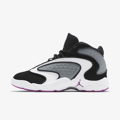 Jordan Air  Og Women's Shoe (black) In Black,smoke Grey,white,cactus Flower