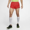 Nike Men's Dri-fit Fast 2" Brief-lined Racing Shorts In Red
