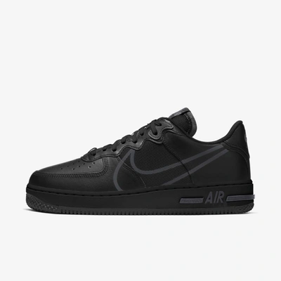 Nike Air Force 1 React Men's Shoe In Black,anthracite