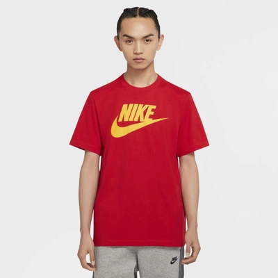 Nike Sportswear Men's T-shirt (university Red) In University Red,university Gold