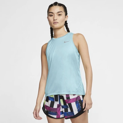 Nike Miler Women's Running Tank In Glacier Ice