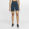 Nike Sportswear Leg-a-see Women's Bike Shorts (deep Ocean) In Deep Ocean,white