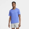 Nike Dri-fit Miler Men's Running Top (astronomy Blue) - Clearance Sale