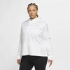 Nike Essential Water Repellent Running Jacket In White