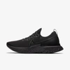 Nike React Infinity Run Flyknit Men's Running Shoes In Black/black/iron Grey/black