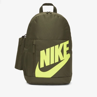 Nike Elemental Kids' Backpack (20l) In Green
