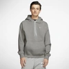 Nike Lab Men's Fleece Hoodie (grey Heather) - Clearance Sale In Grey Heather,white