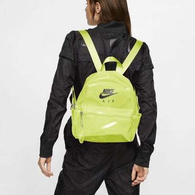 Nike Just Do It Backpack In Volt,volt,black