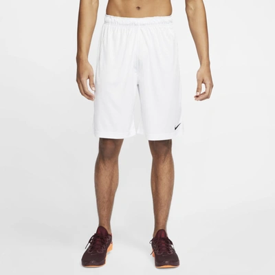 Nike Men's Dri-fit Football Shorts In White