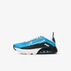 Nike Air Max 2090 Little Kids' Shoe In Laser Blue,black,vast Grey,white