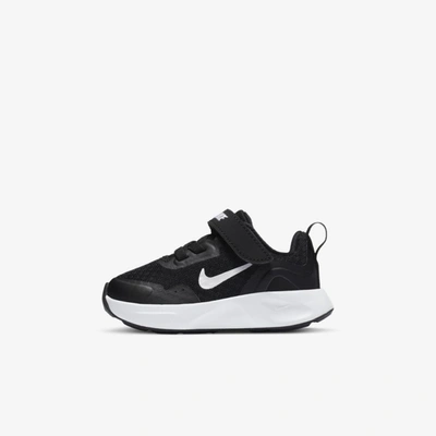 Nike Wearallday Baby/toddler Shoes In Black,white
