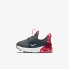 Nike Air Max 270 Extreme Baby/toddler Shoe In Iron Grey,deep Ocean,bright Crimson,life Lime