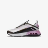 Nike Air Max 2090 Big Kids' Shoe In White,black,dark Sulfur,light Arctic Pink