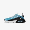 Nike Air Max 2090 Big Kids' Shoe In Laser Blue,black,vast Grey,white
