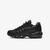 Nike Air Max 95 Recraft "triple Black" Sneakers In Black,black,white,black