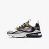 Nike Air Max 270 React Big Kids' Shoe In Grey