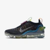 Nike Air Vapormax 2020 Flyknit - Deep Royal Blue/white/multi Color - Size 6.5 In Deep Royal Blue,multi-color,white