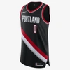Nike Damian Lillard Trail Blazers Icon Edition 2020  Nba Authentic Jersey In Black