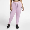 Nike Sportswear Tech Fleece Women's Pants In Beyond Pink,black