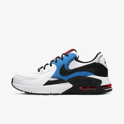 Nike Air Max Excee Men's Shoe In White,university Red,light Photo Blue,black