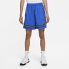 Nike Dri-fit Swoosh Fly Women's Basketball Shorts In Royal Blue,black