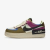 Nike Air Force 1 Shadow Se Women's Shoe (cactus Flower) In Cactus Flower,olive Flak,racer Blue,fossil