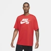 Nike Sb Men's Logo Skate T-shirt (university Red) In University Red,white
