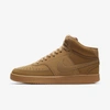 Nike Court Vision Mid Men's Shoes In Flax,gum Light Brown,twine,flax