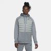 Nike Therma Men's Full-zip Training Jacket (smoke Grey) - Clearance Sale In Smoke Grey,smoke Grey,black