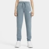 Nike Sportswear Club Fleece Big Kids' Pants In Ozone Blue,heather,ozone Blue,white