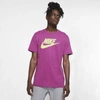 Nike Sportswear Men's T-shirt In Cactus Flower,barely Volt