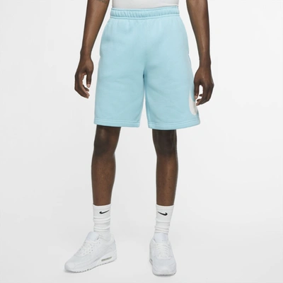 Nike Sportswear Club Men's Graphic Shorts In Blues