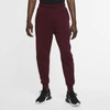 Nike Sportswear Tech Fleece Men's Joggers In Dark Beetroot,black