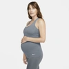 Nike Women's Dri-fit (m) Tank Top (maternity) In Grey