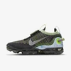 Nike Women's Air Vapormax 2020 Flyknit Running Sneakers From Finish Line In Black,barely Volt,atomic Pink,white