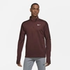 Nike Dri-fit Men's 1/2-zip Running Top (mystic Dates)