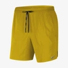 Nike Flex Stride Men's 7" 2-in-1 Running Shorts In Dark Sulfur,dark Sulfur